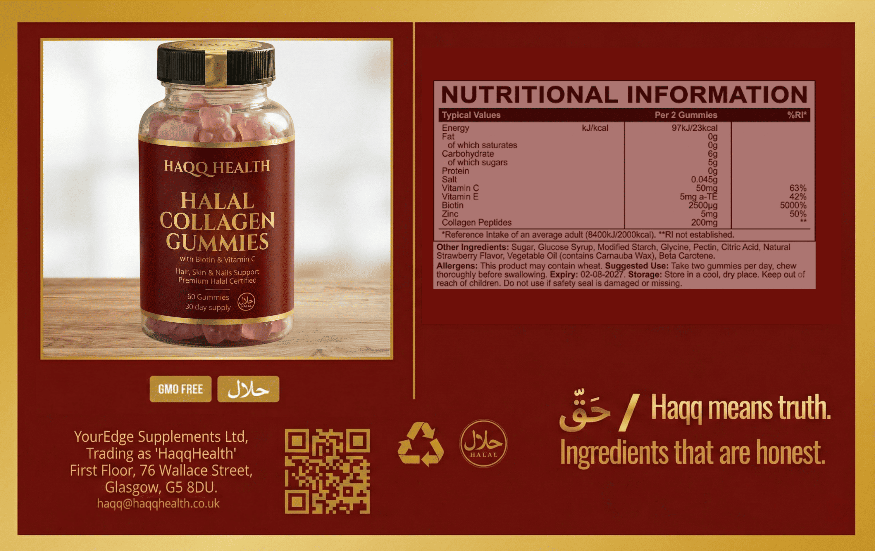 Halal Collagen Gummies